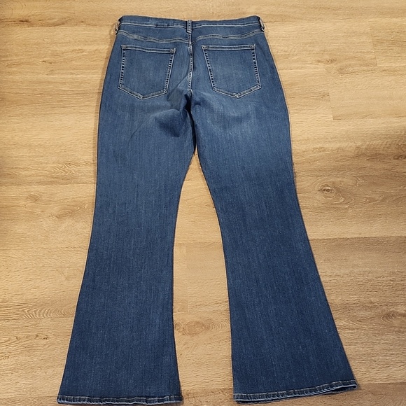 Banana Republic Premium Denim High Rise Flare Size 33 - Picture 5 of 5